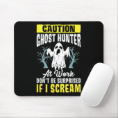 Halloween Ghost Hunter Arbeit Paranormal Ghost Hun Mousepad (Mit Mouse)