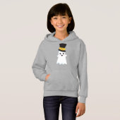 Halloween, Ghost, Hut, Boo, Trick oder Trete Hoodie (Vorne ganz)