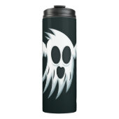 Halloween Ghost individuelle Name tumbler Thermosbecher (Vorderseite)