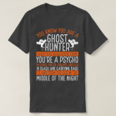 Halloween Ghost Jagd Camerca Funny Ghost Hunter T-Shirt (Design vorne)
