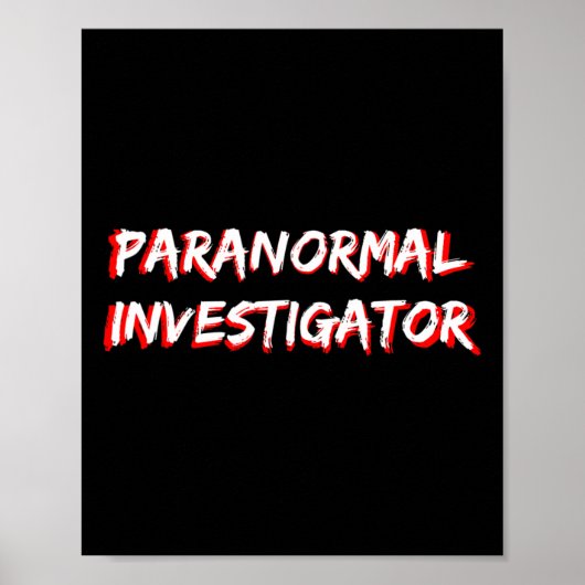 Halloween Ghost Jagdparanormaler Ermittler Poster (Vorne)