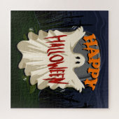 Halloween Ghost Jigsaw Puzzle (Horizontal)