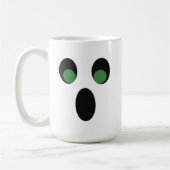 Halloween Ghost-Kaffee-Tasse 15 oz Kaffeetasse (Links)