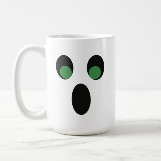 Halloween Ghost-Kaffee-Tasse 15 oz Kaffeetasse (Links)