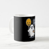 Halloween Ghost Kaffeetasse (Vorderseite Links)