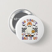 Halloween Ghost keine Digi-Bout, um es auf Junge K Button (Vorne & Hinten)