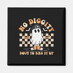 Halloween Ghost keine Digi-Bout, um es zu verpacke Magnet