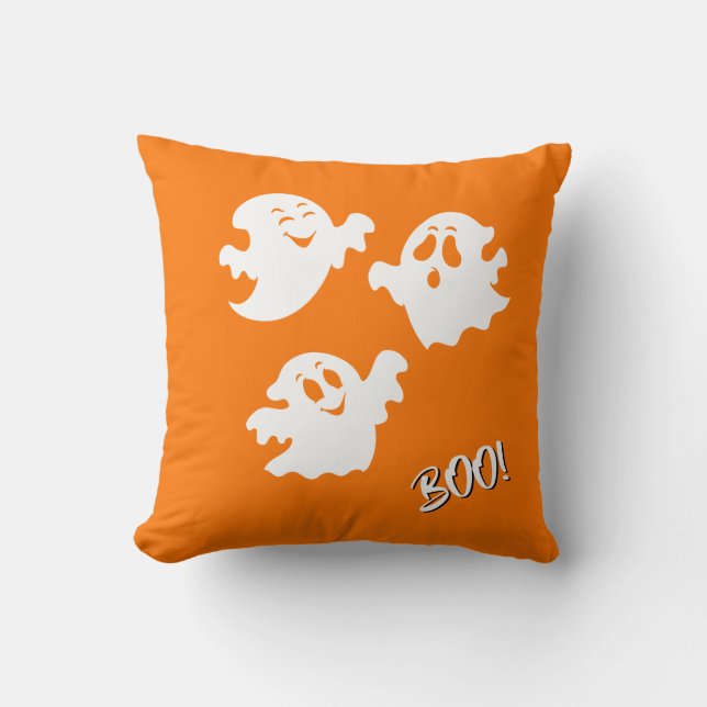 Halloween Ghost Kissen (Vorderseite)
