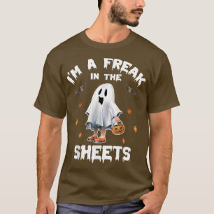 Halloween Ghost-Kostüm bin ich ein Freak in den Be T-Shirt
