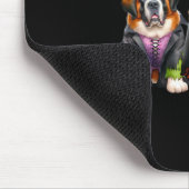 Halloween Ghost Kostüm Hexe Dog Saint Bernard St Mousepad (Ecke)