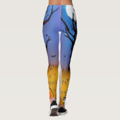 Halloween Ghost Leggings (Rückseite)