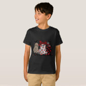 Halloween Ghost Leopard, niedlich Boo Ghost Coquet T-Shirt (Vorne ganz)