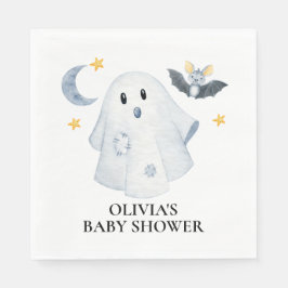 Halloween Ghost Little Boo Baby Dusche Serviette