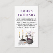 Halloween Ghost Little Boo Books for Baby Begleitkarte (Vorderseite)