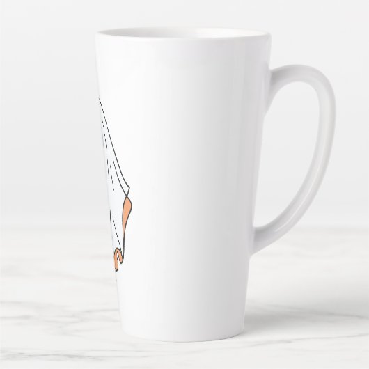 Halloween Ghost, lustiges Halloween, Halloween-Par Milchtasse (Rechts)