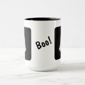 Halloween Ghost mit Boo! Tasse (Zentrum)