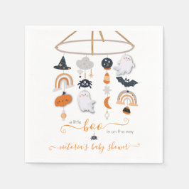 Halloween Ghost Mobile Girl Dusche Napkins Serviette