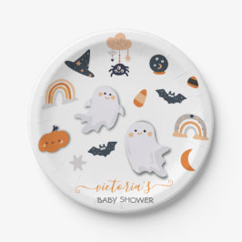 Halloween Ghost Mobile Shower Paper Plakat Pappteller