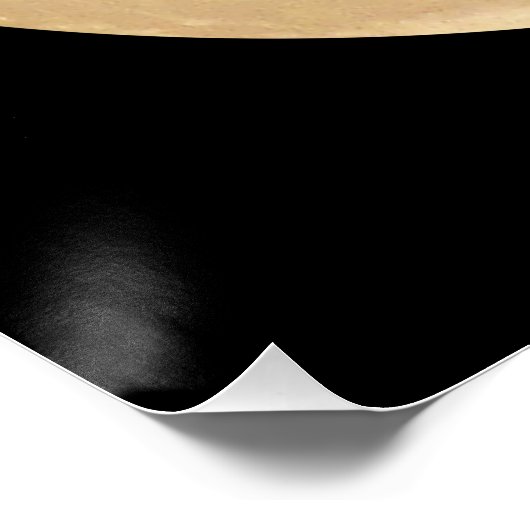 Halloween Ghost Moon Poster (Ecke)