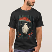 Halloween Ghost Mushroom Spooky Season-Kernstück T-Shirt (Vorderseite)