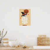 halloween ghost niedlich Poster (Küche)