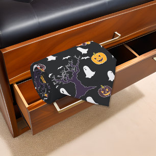 Halloween Ghost Night Pattern Krawatte
