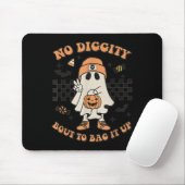 Halloween Ghost No Diggity Bout zum Bag it Up Todd Mousepad (Mit Mouse)