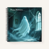 Halloween Ghost Notizblock (Vorderseite)