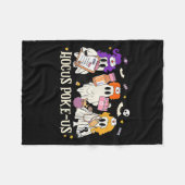 Halloween Ghost Nurse Hocus Ke Us Costume Scrub To Fleecedecke (Vorderseite (Horizontal))