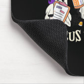 Halloween Ghost Nurse Hocus Ke Us Costume Scrub To Mousepad (Ecke)