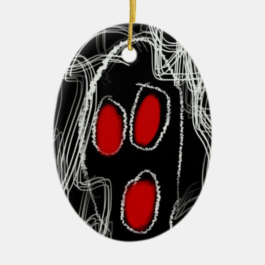 Halloween Ghost Ornament (Vorne)