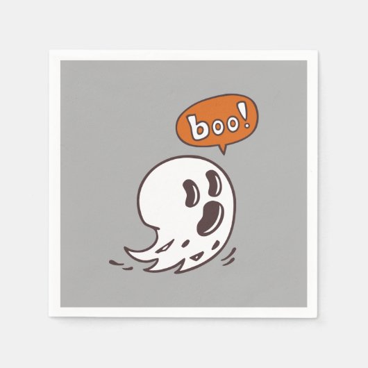 Halloween Ghost Paper Napkin Serviette (Vorderseite)