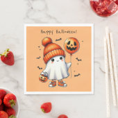 Halloween Ghost Paper Napkin Serviette (Beispiel)