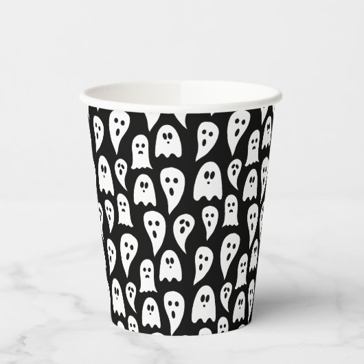 Halloween Ghost Pappbecher (Links)
