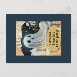 Halloween Ghost-Party Einladungspostkarte