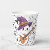 Halloween Ghost Party Fun Spooky Pappbecher (Vorderseite)