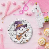 Halloween Ghost Party Fun Spooky Pappteller (Party)