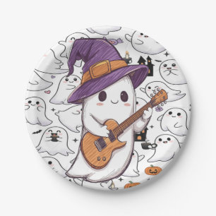 Halloween Ghost Party Fun Spooky Pappteller