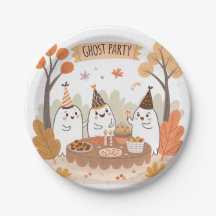 Halloween Ghost Party Niedlicher Cartoon