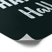 Halloween-Ghost-Party-Poster Poster (Ecke)