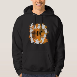 Halloween Ghost Party Schwarzer Hoodie