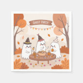 Halloween Ghost-Party Serviette (Vorderseite)