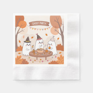 Halloween Ghost-Party Serviette