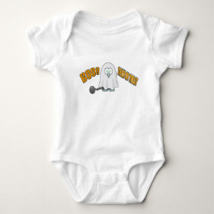 Halloween Ghost Pinguin Trick oder Treat. Baby Strampler