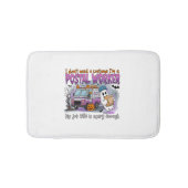 Halloween Ghost, Postarbeiter Badematte (Vorderseite)