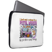 Halloween Ghost, Postarbeiter Laptopschutzhülle (Vorne Rechts)