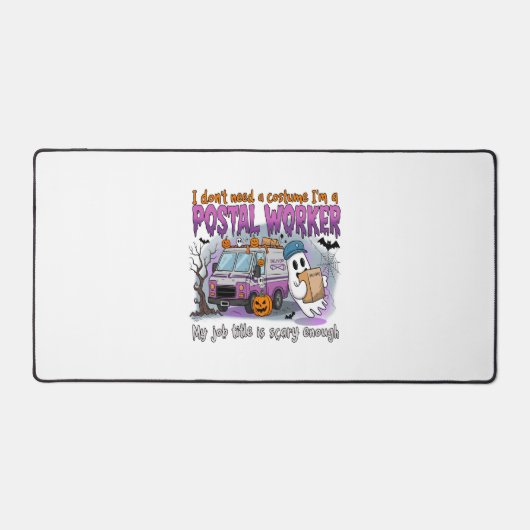 Halloween Ghost, Postarbeiter Schreibtischunterlage (Vorderseite)