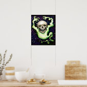 Halloween Ghost Poster (Küche)