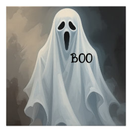 Halloween Ghost Poster