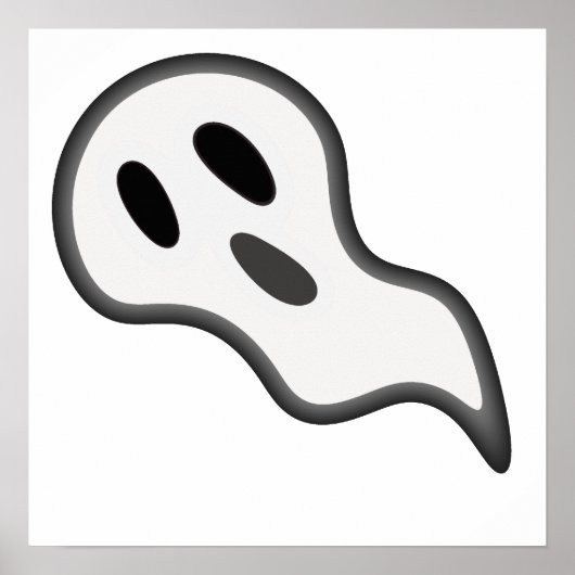 Halloween Ghost Poster (Vorne)